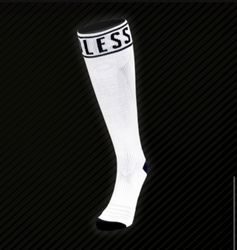 Dam Sox Kompression padel/tennis Strumpor White Dam