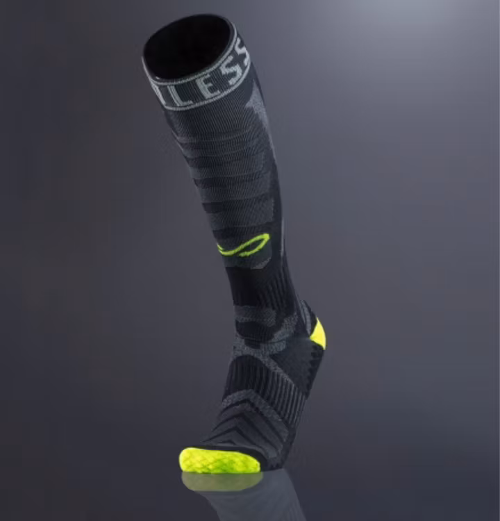 Padel/tennis kompression strumpor black herr