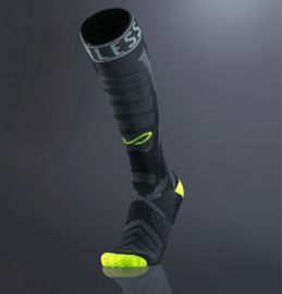 Padel/tennis kompression strumpor black herr