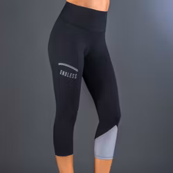 Tights Vanity Pocket black silver