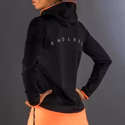 Långärmad tröja Breath Black Carrot