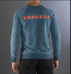 Långärmad tröja Hype Stone Blue