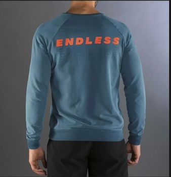 Långärmad tröja Hype Stone Blue