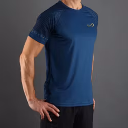 T-shirt Feisty Sleeves Dark Blue