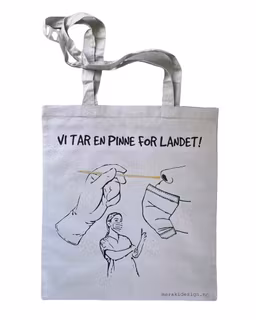 Handlenett - Vi tar en pinne for landet