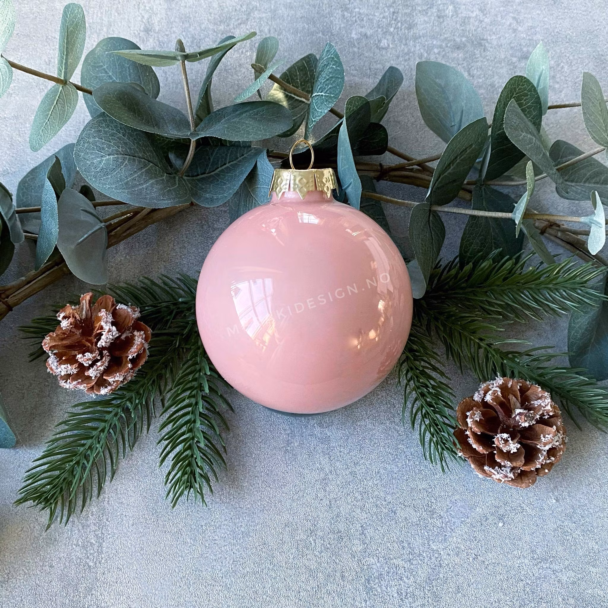 Personlige julekuler i glass