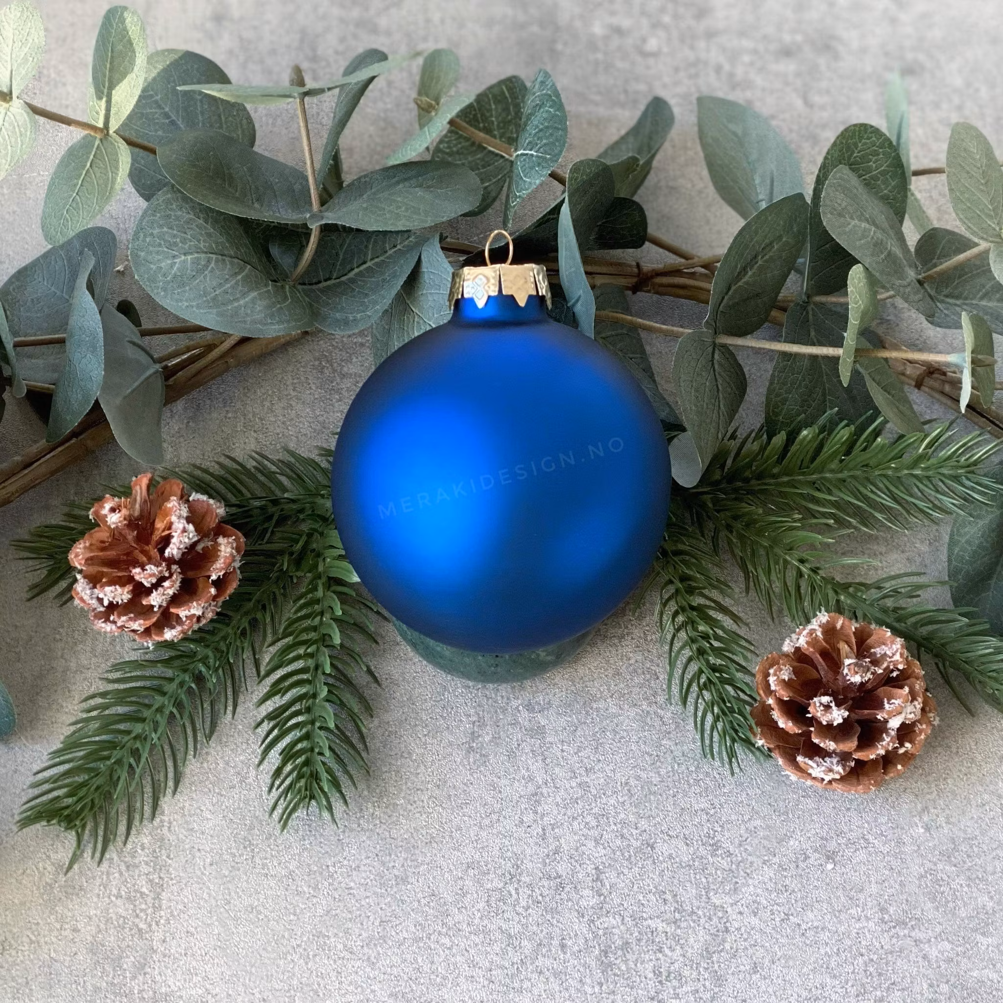 Personlige julekuler i glass