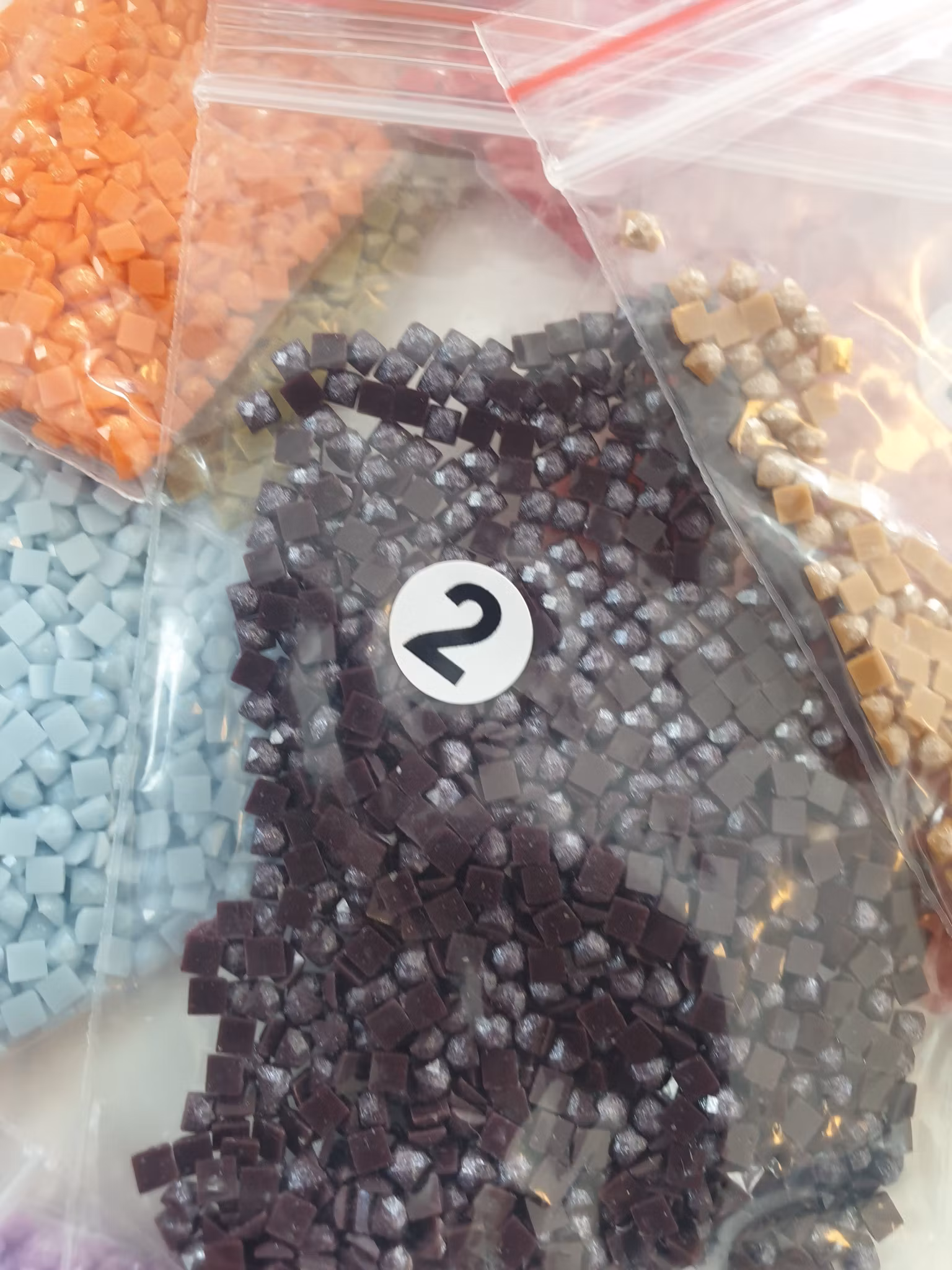 Fiskene med stjernestøv perler ©Perlebilder