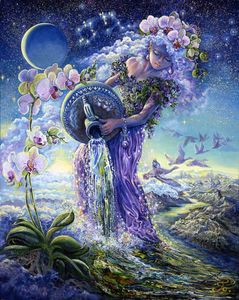 Lisensiert bilde ©Josephine Wall Vannmannen 175 farger
