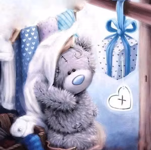 Bamse og pakke