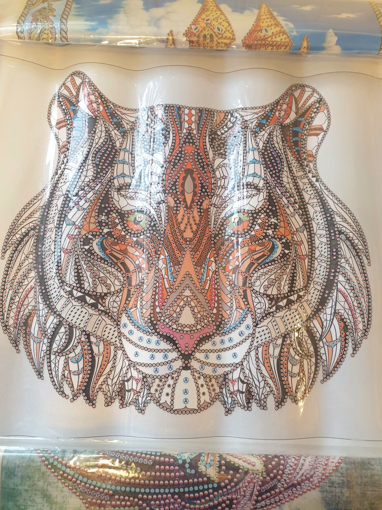 Tiger delvis perlet