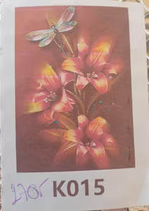 Øyenstikkere med plakat oppheng