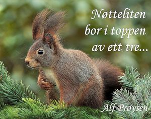 Nøtteliten ©Perlebilder
