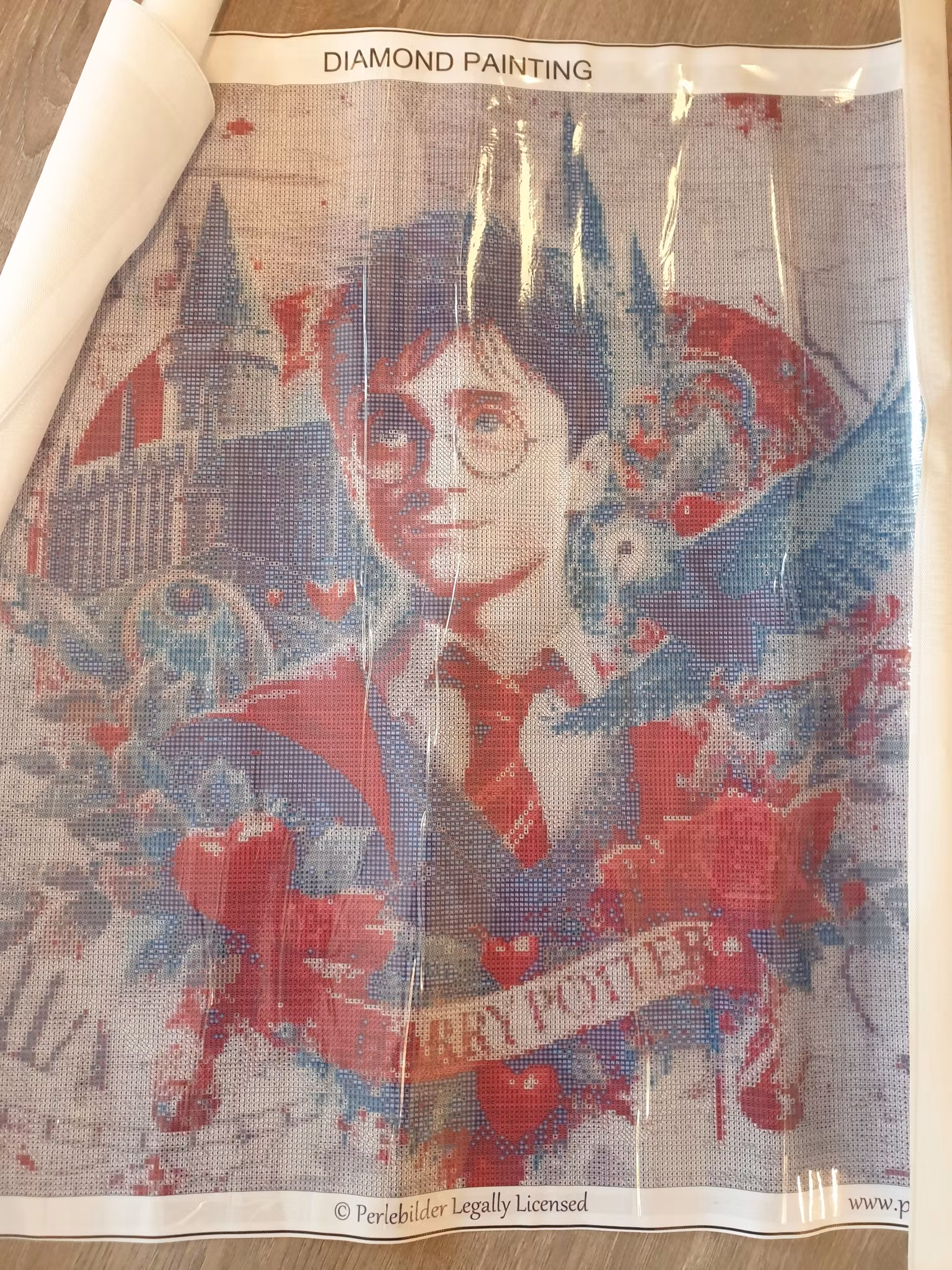 Harry Potter i farger ©Perlebilder