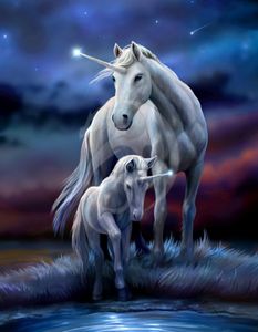 Lisensiert bilde ©Anne Stokes Eternal bond 60x75cm 50 farger inkl1 AB
