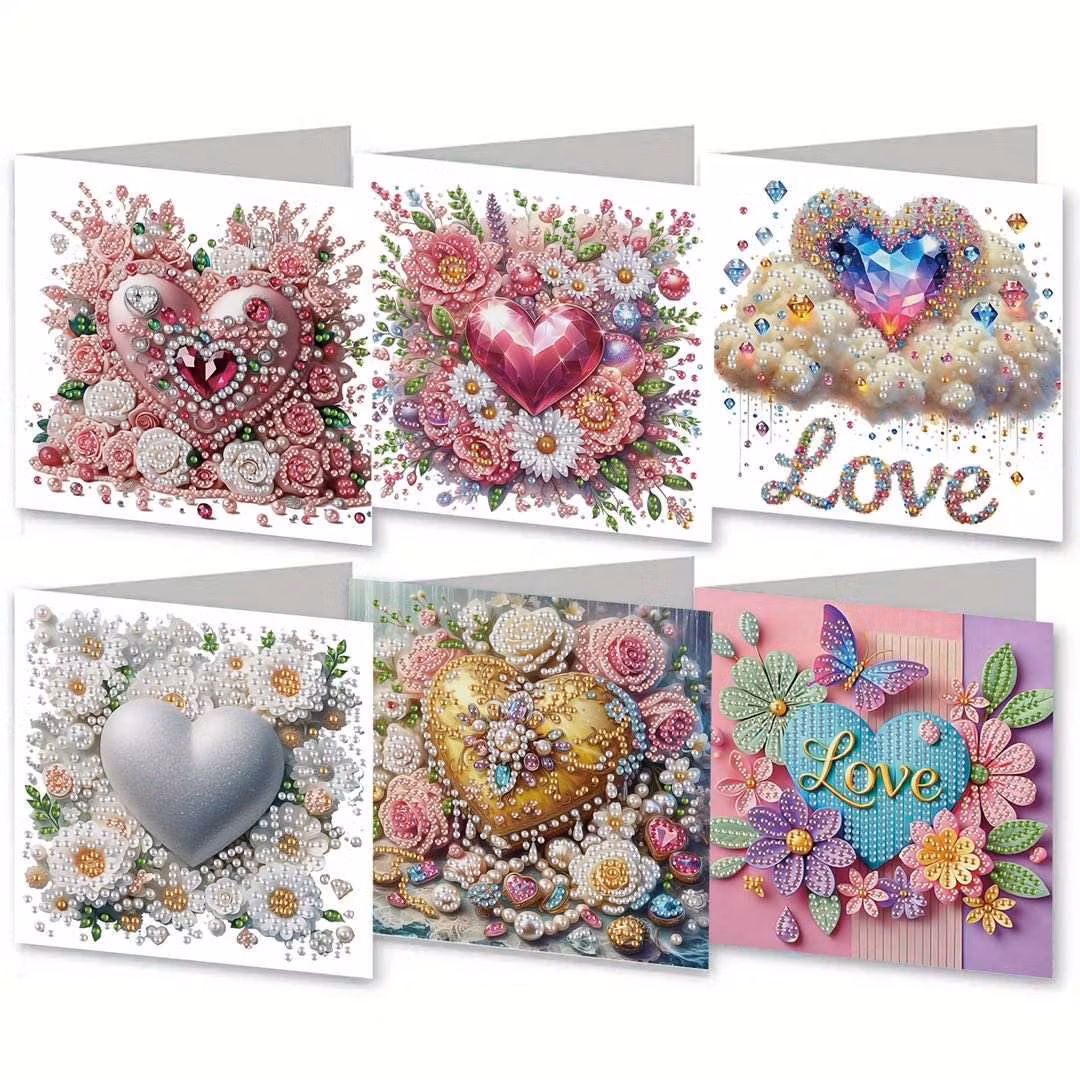 Love kort 6 i pakken