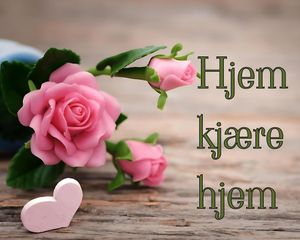 Hjem kjære hjem © Perlebilder