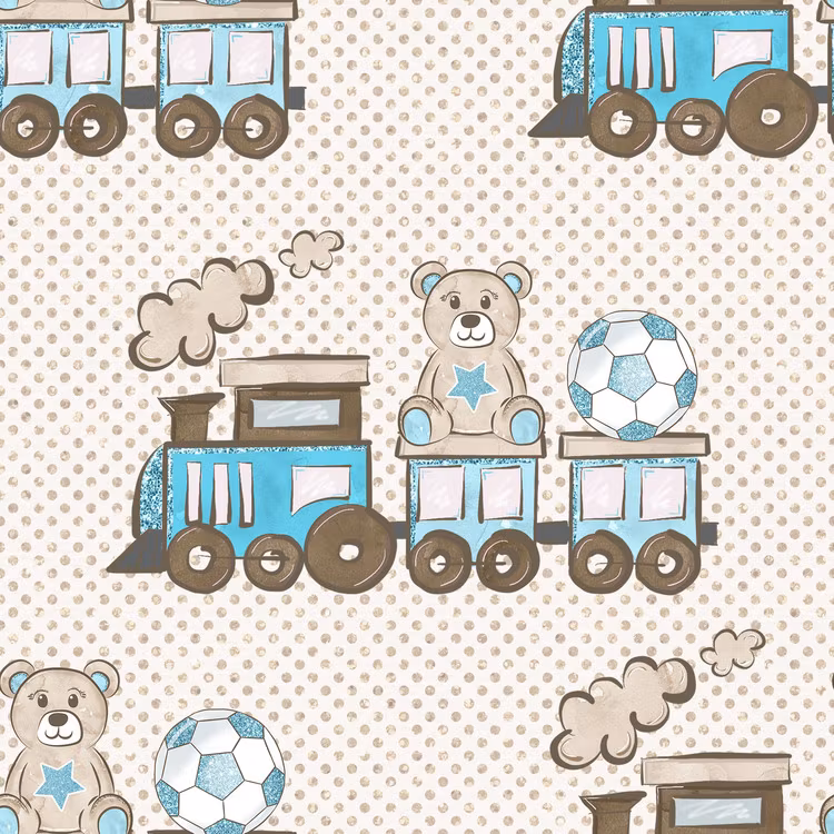 BABY-19 Baby blå papper 14,5 x 14,5 cm