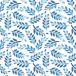 2021-274 Blommor i akvarell 14,5 X 14,5 CM