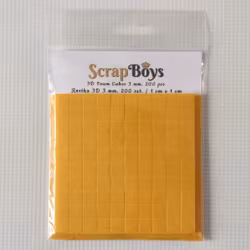 SB-02  Cubes 3 mm  200 st 1x1 cm 3D Foam