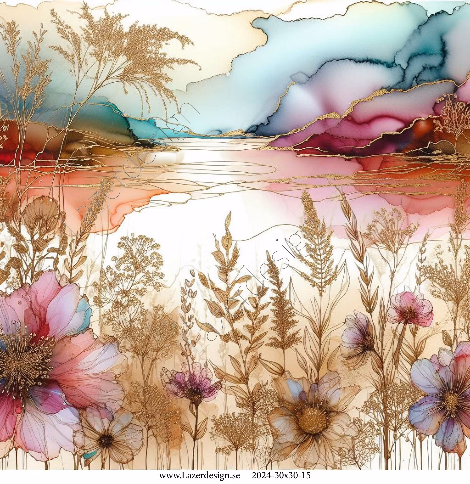 2024-30x30-15 Watercolor Natur