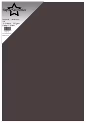 PFSS714- Smooth Cardstock Black A4
