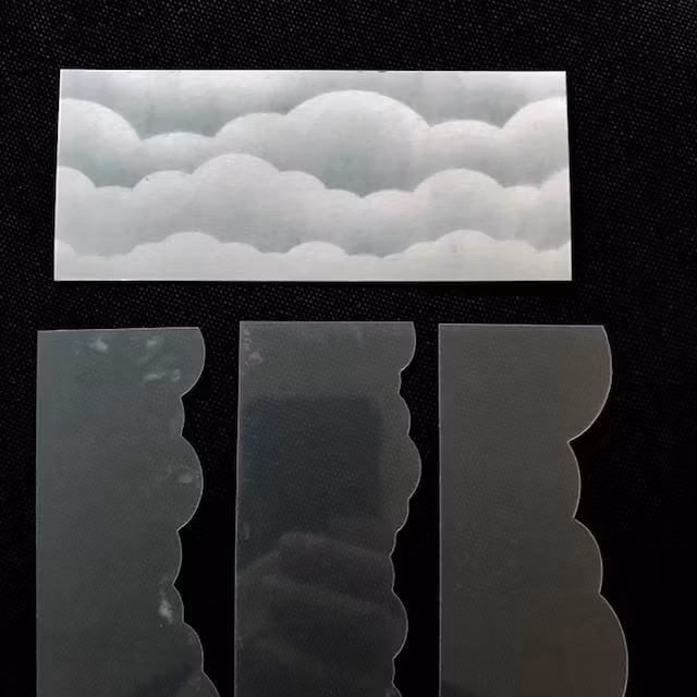 3212-Stencil Lazerdesign molnstencil 3 delar