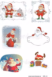 LDKL-44  klippark A4  Tomten