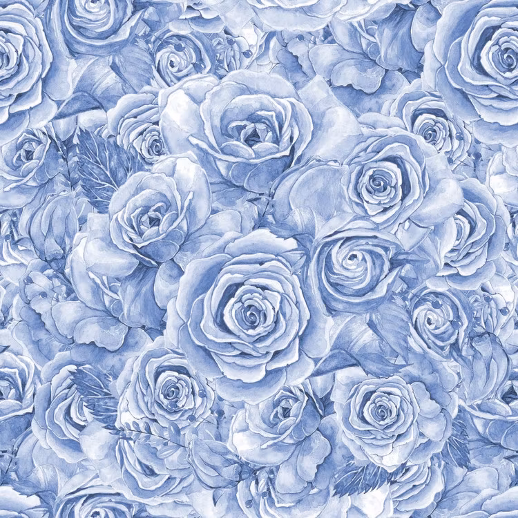 1-59 ROS BLÅ 15X15 CM