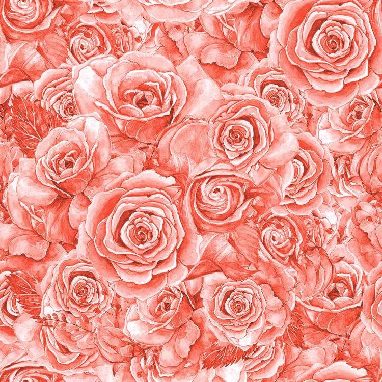 1-26 ROS RÖD 15X15 CM