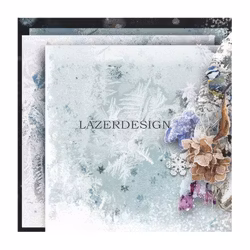 2020-51Lazerdesign Julpapper 14,5x14,5 cm