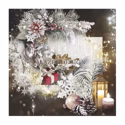 2020-57Lazerdesign Julpapper 14,5x14,5 cm