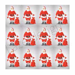 2020-76Lazerdesign Julpapper 14,5x14,5 cm