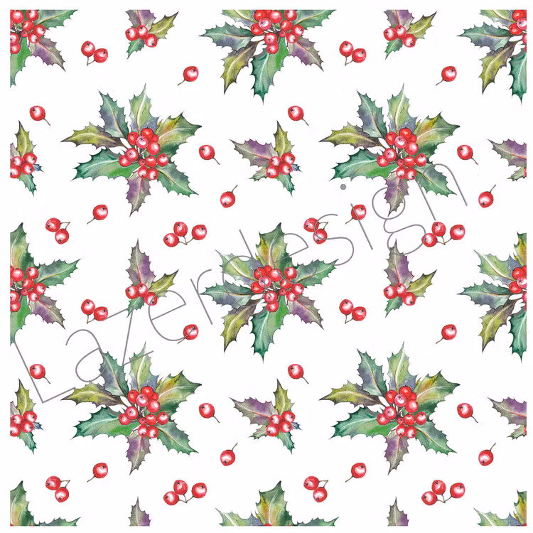 2020-83Lazerdesign Julpapper 14,5x14,5 cm