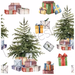 2020-84Lazerdesign Julpapper 14,5x14,5 cm