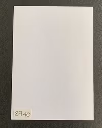 558740 Papper Matt yta Vit