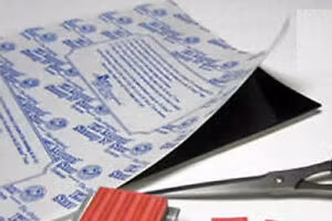 222EZFOAM  EZ-FOAM Svart tunn 2 mm