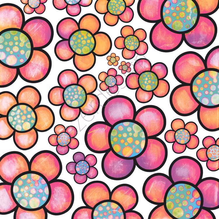 2021-142PAPPER 14,5 x 14,5 cm Färgstark