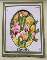 2021-57PAPPER 14,5 x 14,5 cm tulpan