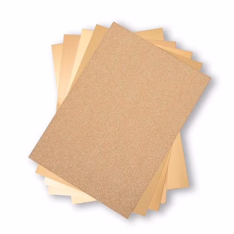 664532 SizzixOpulent Cardstock  5pack A4 Guld
