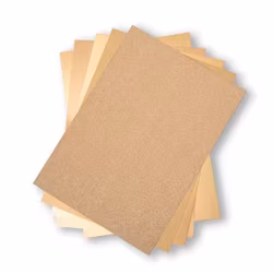 664532 SizzixOpulent Cardstock  5pack A4 Guld