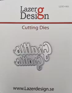 LDD-001DIES Lazerdesign Grattis 2 storlekar