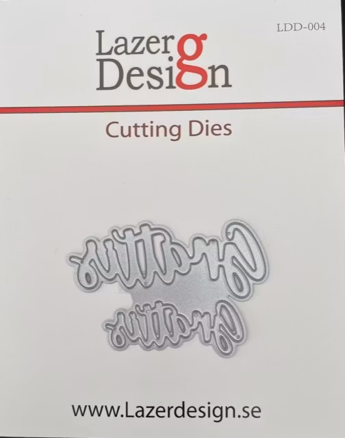 LDD-004DIES Lazerdesign Grattis 2 storlekar