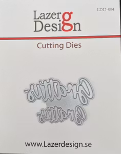 LDD-004DIES Lazerdesign Grattis 2 storlekar