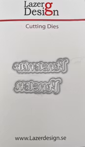 LDD-013DIES Lazerdesign Pensionär Pension med bakgrund