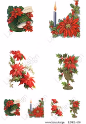 LDKL-430 klippark A4 Julmotiv