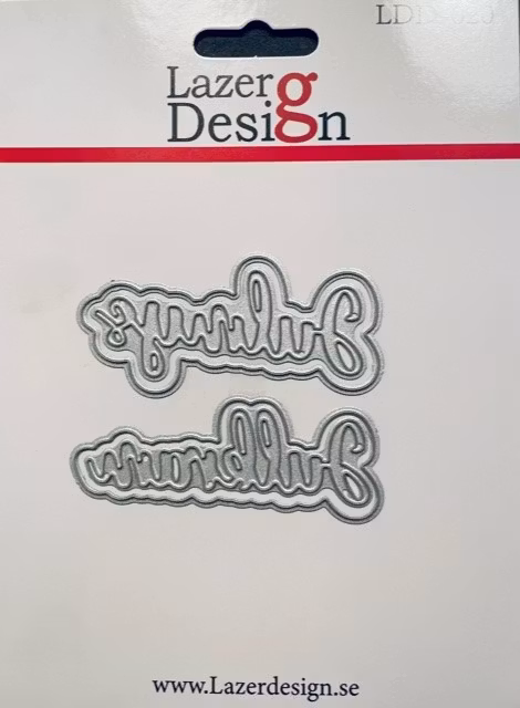 LDD-020DIES Lazerdesign Julmys Julkram m baksida