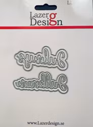 LDD-020DIES Lazerdesign Julmys Julkram m baksida