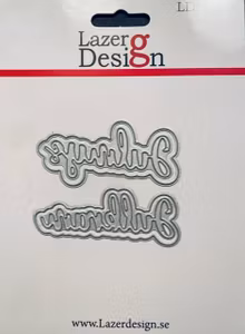 LDD-020DIES Lazerdesign Julmys Julkram m baksida