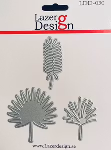 LDD-030DIES Lazerdesign Tallkvist grankvist blad